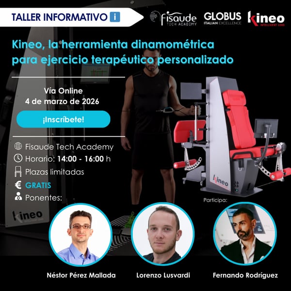 Informationsworkshop: Kineo, das dynamometrische Gerät für personalisierte therapeutische Übungen – 4. März 2026 – via Zoom